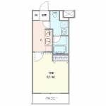 guesthouse sharehouse 크레비스타 나리마스 II floorplan