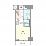 guesthouse sharehouse Clevista Yokohama Kannai II floorplan