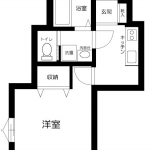 guesthouse sharehouse Solna Nishi-Sugamo. floorplan