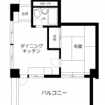 guesthouse sharehouse Vera Heights Akasaka floorplan