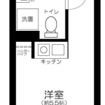 guesthouse sharehouse Kms coyo Nishinippori floorplan