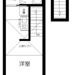 guesthouse sharehouse Maison de Serene floorplan