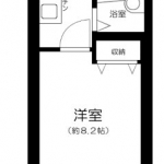 guesthouse sharehouse Vert Nishi Oshima Glase. floorplan