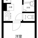 guesthouse sharehouse 페로비아 사쿠라다이 floorplan