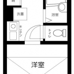guesthouse sharehouse 페로비아 사쿠라다이 floorplan