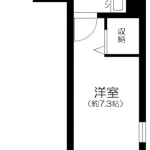 guesthouse sharehouse 페로비아 사쿠라다이 floorplan