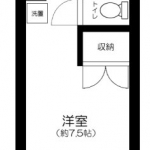 guesthouse sharehouse 루미나스 히가시우라와 floorplan