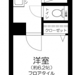guesthouse sharehouse Reclasia Nishi-Azabu II floorplan