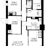 guesthouse sharehouse 骄傲的惠比寿 floorplan