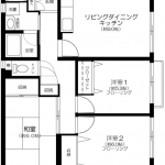 guesthouse sharehouse Vint House Shakujii floorplan
