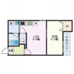 guesthouse sharehouse ALEGRIA Hiranohonmachi II floorplan