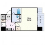 guesthouse sharehouse First Fiore Namba West floorplan
