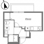 guesthouse sharehouse 아리카 오모리 2 floorplan