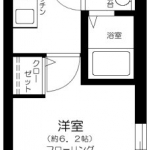 guesthouse sharehouse Celcadia Shakujindai floorplan