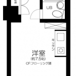 guesthouse sharehouse Maison de l'Université de Roppongi floorplan