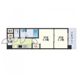 guesthouse sharehouse Estem Court Kyoto Nijo floorplan