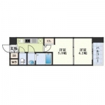guesthouse sharehouse 에스템 코트 교토 니조 floorplan
