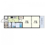 guesthouse sharehouse 에스템 코트 교토 니조 floorplan