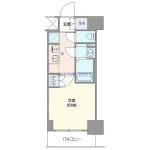 guesthouse sharehouse 제노비아 한토바시Ⅱ 스카이 가든 floorplan