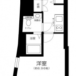 guesthouse sharehouse Le-lion 우시고메 야나기마치 floorplan