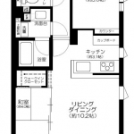 guesthouse sharehouse Clevia Nihonbashi floorplan