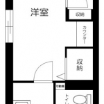 guesthouse sharehouse Felicencia Sumiyoshi floorplan