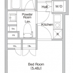 guesthouse sharehouse 프라임 어반 가쿠게이 대학 II floorplan