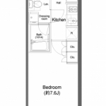 guesthouse sharehouse Proud Flat Shirokane-Takanawa floorplan