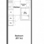 guesthouse sharehouse Proud Flat Shirokane-Takanawa floorplan