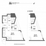 guesthouse sharehouse Proud Flat Shirokane-Takanawa floorplan