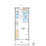 guesthouse sharehouse Proud Flat Togoshi Ginza floorplan