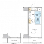 guesthouse sharehouse Proud Flat Togoshi Ginza floorplan