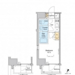 guesthouse sharehouse Proud Flat Togoshiginza floorplan