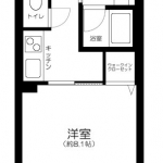 guesthouse sharehouse Duo Stage Saginomiya floorplan
