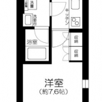 guesthouse sharehouse Clevista Tamagawa Rokugo floorplan