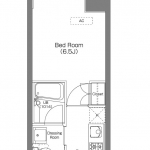 guesthouse sharehouse 普劳德弗拉特蒲田 floorplan
