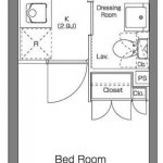 guesthouse sharehouse Proud Flat Kamata floorplan