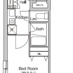 guesthouse sharehouse Prime Urban Kasai floorplan