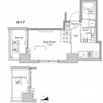 guesthouse sharehouse Proud Flat Monzen-Nakacho V floorplan
