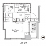 guesthouse sharehouse Proud Flat Monzen-Nakacho V floorplan