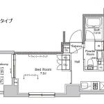 guesthouse sharehouse Proud Flat Monzen-Nakacho V floorplan