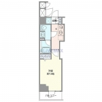 guesthouse sharehouse XEBEC Kinshi Hokusai Street floorplan