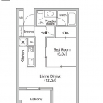 guesthouse sharehouse Prime Urban Ebisu floorplan
