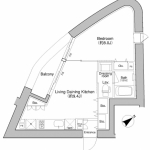 guesthouse sharehouse Proud Flat新宿御苑 floorplan