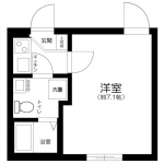 guesthouse sharehouse 科特卡丽娜竹之冢 floorplan