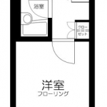 guesthouse sharehouse Le Louvre Musashi-Kosugi floorplan