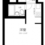 guesthouse sharehouse Phoenix Nishi-Shinjuku 5-chome Building No. 2 floorplan