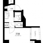 guesthouse sharehouse Sky Court Kagurazaka Nibankan floorplan