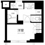 guesthouse sharehouse QUORE MYOUGADANI floorplan