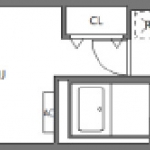 guesthouse sharehouse 세레누코트 신에고타 floorplan
